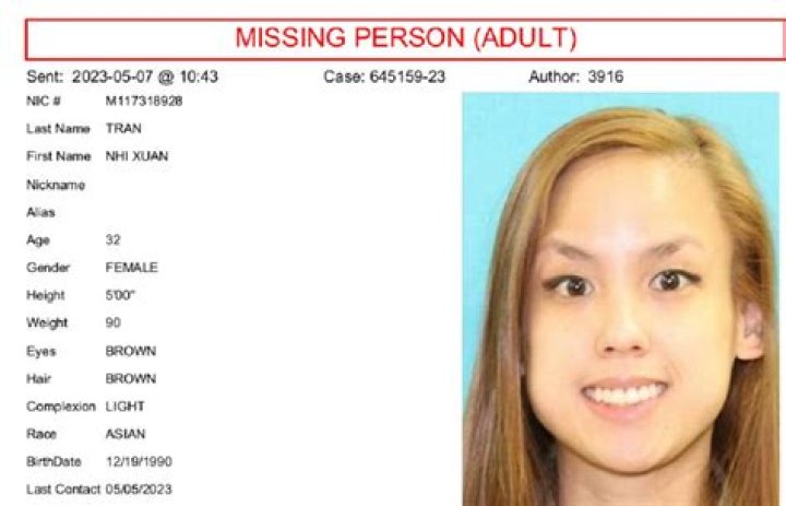 Nhi Tran Missing Case Update, Age Bio And Family